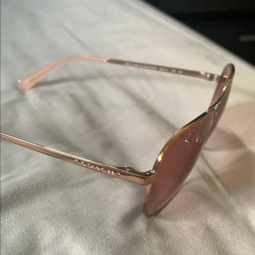 Coach Rose Gold Sunglasses